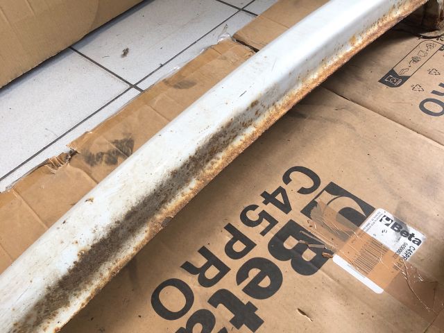 bontott SKODA FABIA II Hátsó Lökhárító Merevítő (Fém)