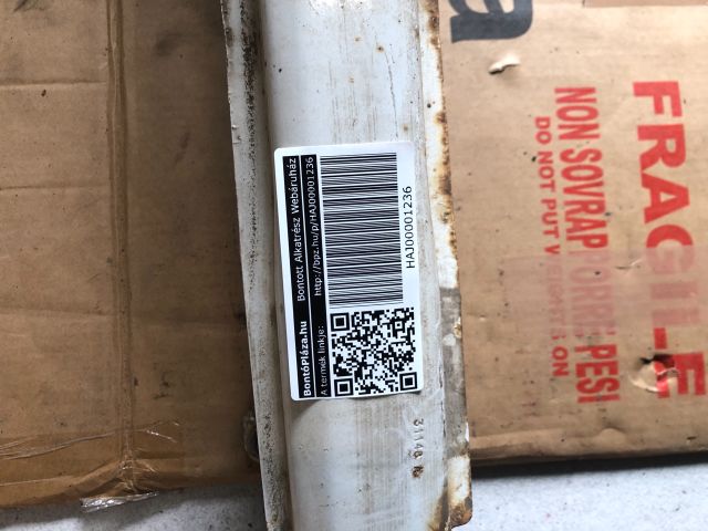 bontott SKODA FABIA II Hátsó Lökhárító Merevítő (Fém)