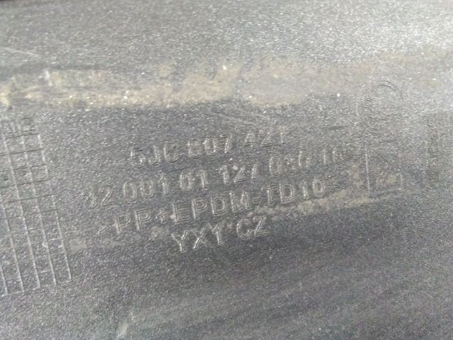 bontott SKODA FABIA II Hátsó Lökhárító (Üresen)