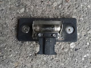 bontott SKODA FABIA II Hátsó Rendszámtábla Világítás