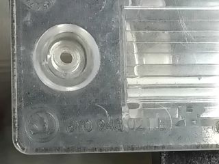 bontott SKODA FABIA II Hátsó Rendszámtábla Világítás