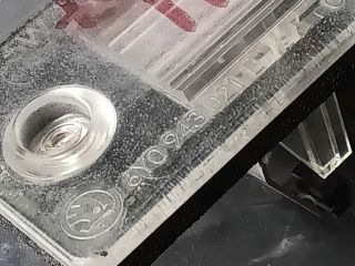 bontott SKODA FABIA II Hátsó Rendszámtábla Világítás