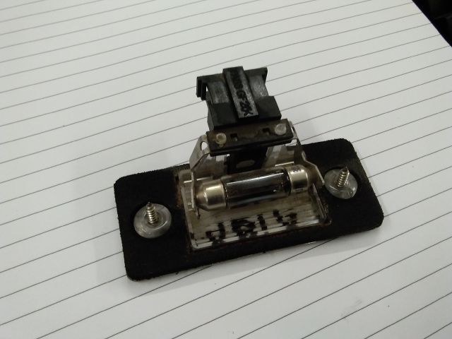 bontott SKODA FABIA II Hátsó Rendszámtábla Világítás