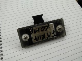 bontott SKODA FABIA II Hátsó Rendszámtábla Világítás