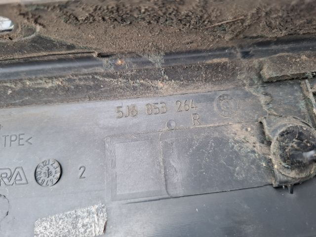 bontott SKODA FABIA II Jobb B Oszlop Díszléc