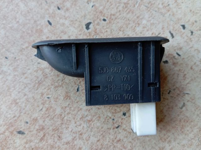 bontott SKODA FABIA II Jobb első Ablakemelő Kapcsoló