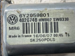 bontott SKODA FABIA II Jobb első Ablakemelő Motor