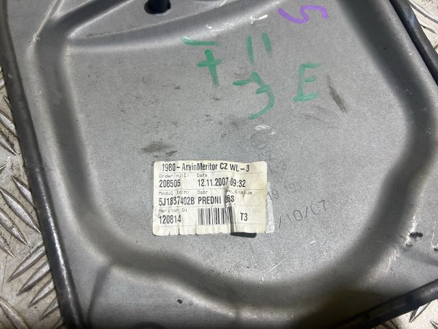 bontott SKODA FABIA II Jobb első Ablakemelő Szerkezet (Elektromos)