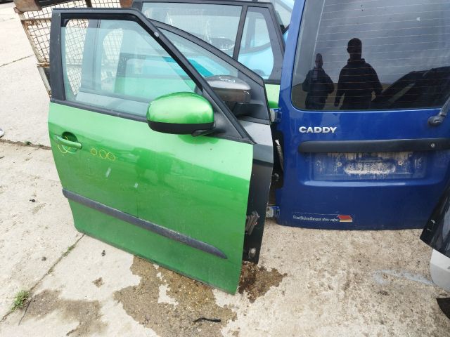 bontott SKODA FABIA II Jobb első Ajtó (Üres lemez)