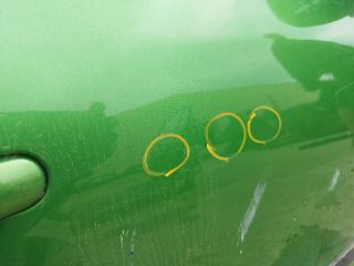 bontott SKODA FABIA II Jobb első Ajtó (Üres lemez)