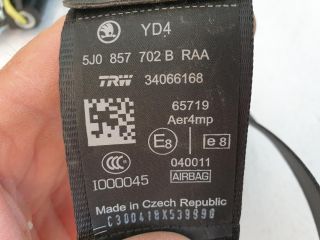 bontott SKODA FABIA II Jobb első Övfeszítő