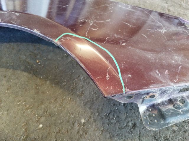 bontott SKODA FABIA II Jobb első Sárvédő