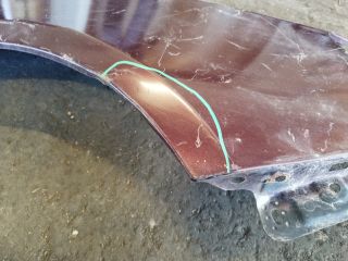 bontott SKODA FABIA II Jobb első Sárvédő