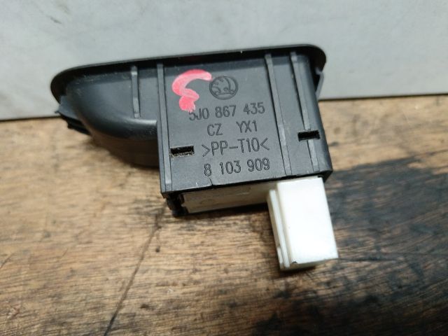 bontott SKODA FABIA II Jobb hátsó Ablakemelő Kapcsoló