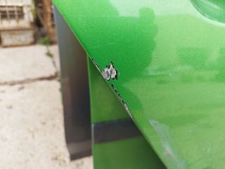 bontott SKODA FABIA II Jobb hátsó Ajtó (Részeivel)