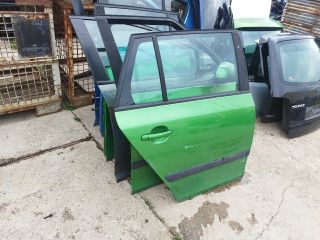 bontott SKODA FABIA II Jobb hátsó Ajtó (Részeivel)