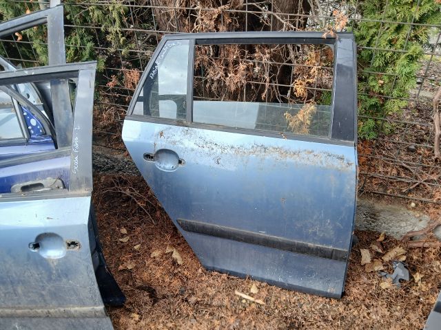 bontott SKODA FABIA II Jobb hátsó Ajtó (Üres lemez)