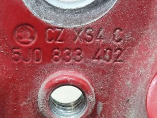 bontott SKODA FABIA II Jobb hátsó Felső Zsanér