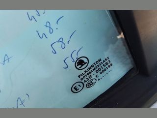 bontott SKODA FABIA II Jobb hátsó Fixüveg (Ajtóban)