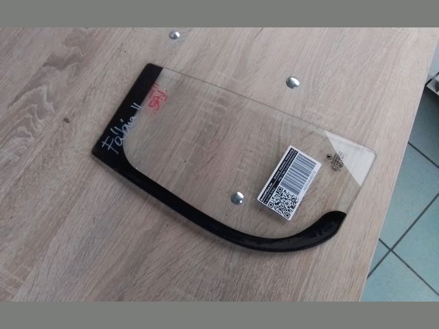 bontott SKODA FABIA II Jobb hátsó Fixüveg (Ajtóban)