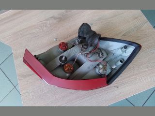 bontott SKODA FABIA II Jobb Hátsó Lámpa