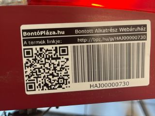 bontott SKODA FABIA II Jobb Hátsó Lámpa