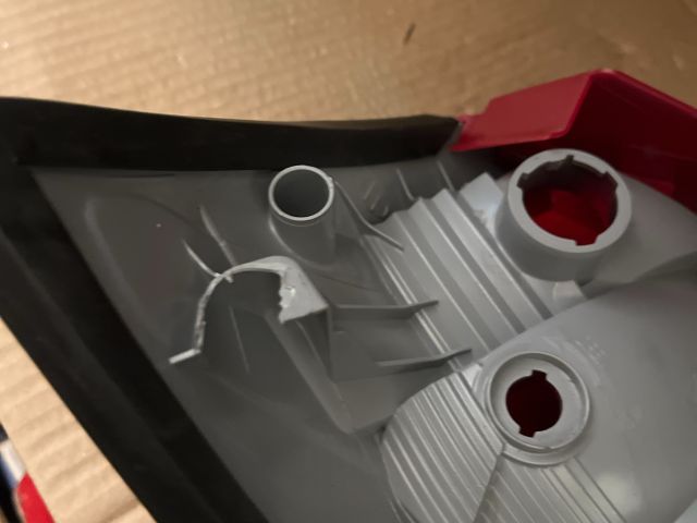 bontott SKODA FABIA II Jobb Hátsó Lámpa