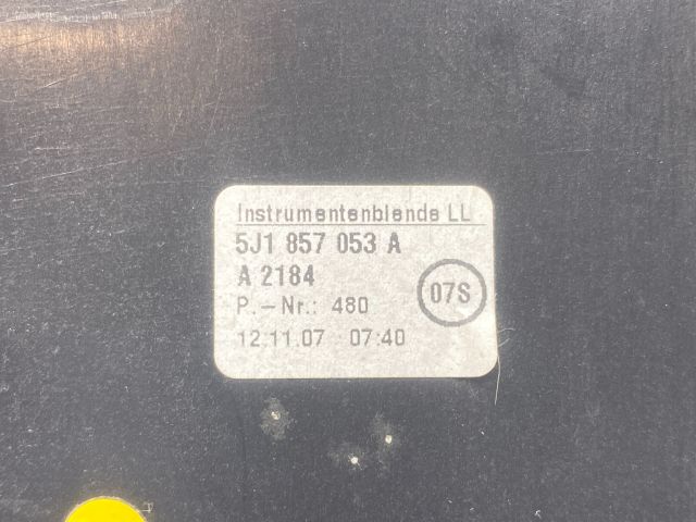 bontott SKODA FABIA II Kilométeróra Keret