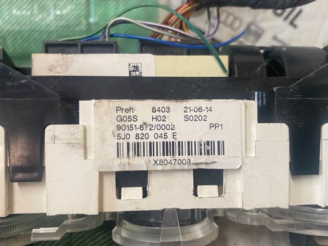 bontott SKODA FABIA II Klíma Kapcsoló