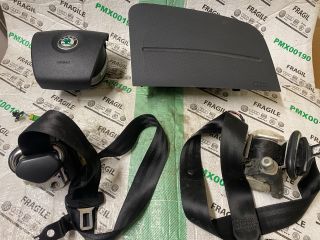 bontott SKODA FABIA II Komplett Légzsák Szett