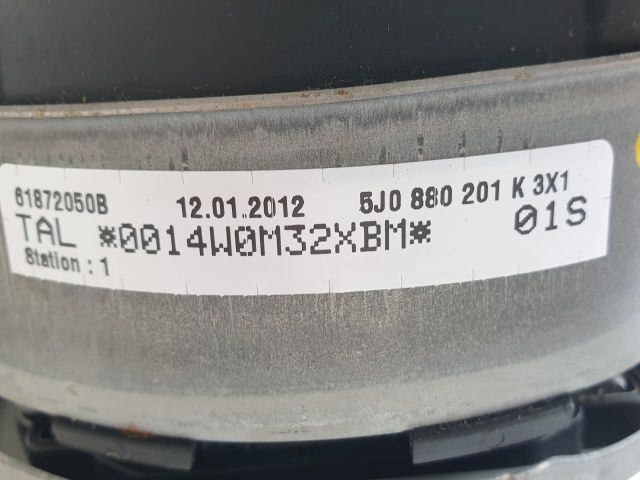 bontott SKODA FABIA II Kormánylégzsák