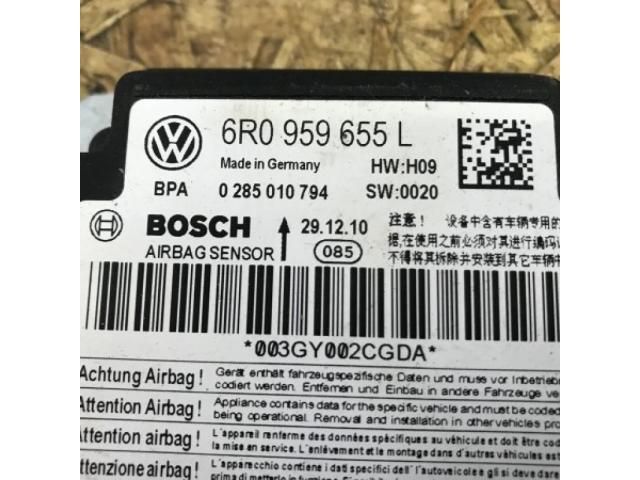 bontott SKODA FABIA II Légzsák Elektronika