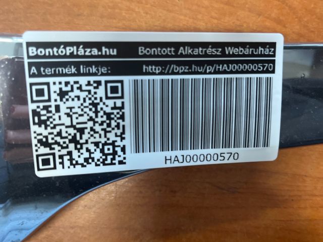 bontott SKODA FABIA II Motorháztető Díszléc Első