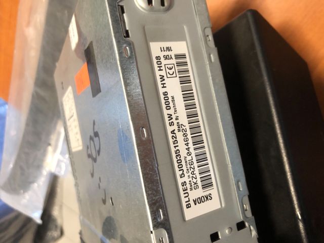 bontott SKODA FABIA II Rádió / CD Kapcsoló