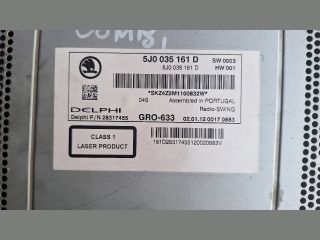 bontott SKODA FABIA II Rádió / CD