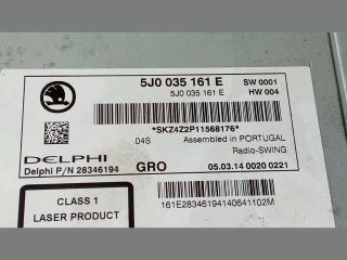 bontott SKODA FABIA II Rádió / CD