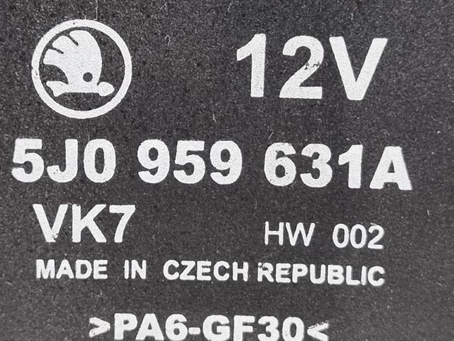 bontott SKODA FABIA II Relé