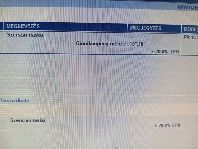 bontott SKODA FABIA II Szerszámkészlet