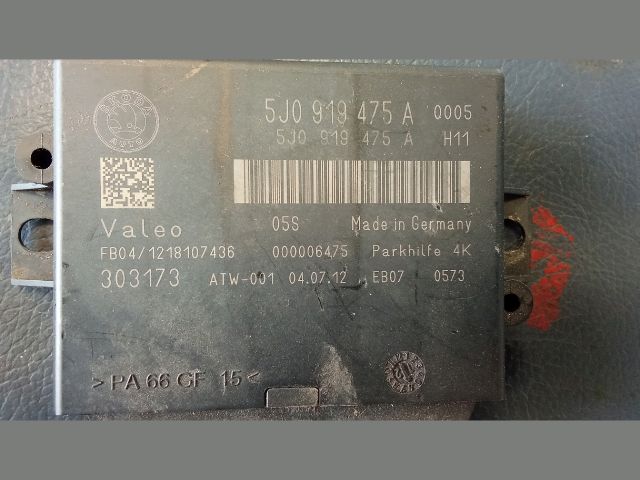 bontott SKODA FABIA II Tolatóradar Elektronika