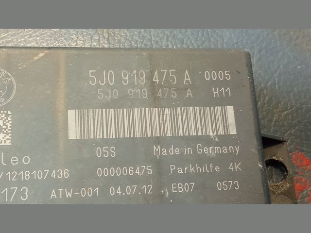 bontott SKODA FABIA II Tolatóradar Elektronika