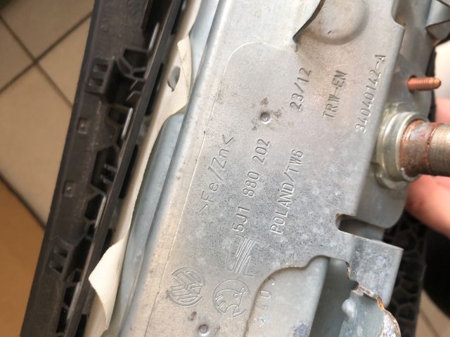 bontott SKODA FABIA II Utasoldali Légzsák