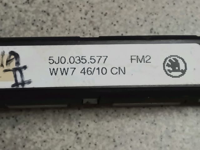 bontott SKODA FABIA II Végfok