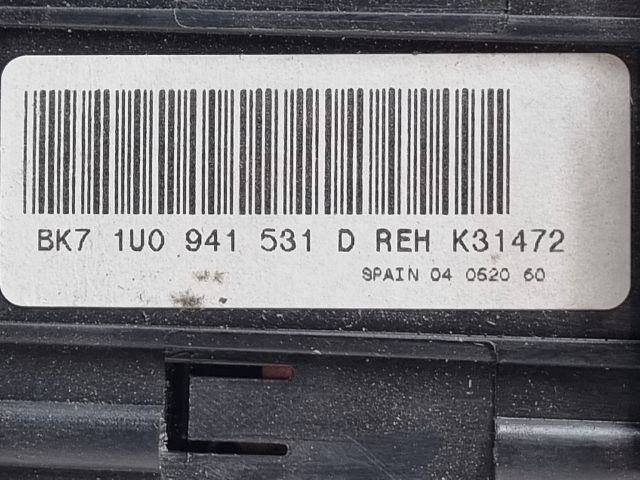 bontott SKODA FABIA II Világítás Kapcsoló