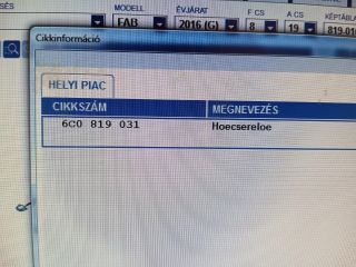 bontott SKODA FABIA III Fűtőradiátor