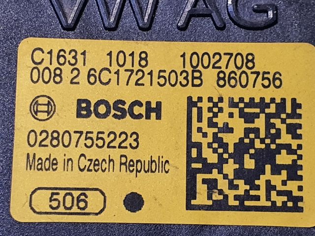 bontott SKODA FABIA III Gázpedál (Elektromos)