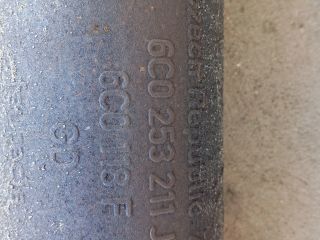 bontott SKODA FABIA III Hátsó Kipufogó Dob