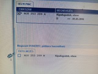 bontott SKODA FABIA III Hátsó Kipufogó Dob