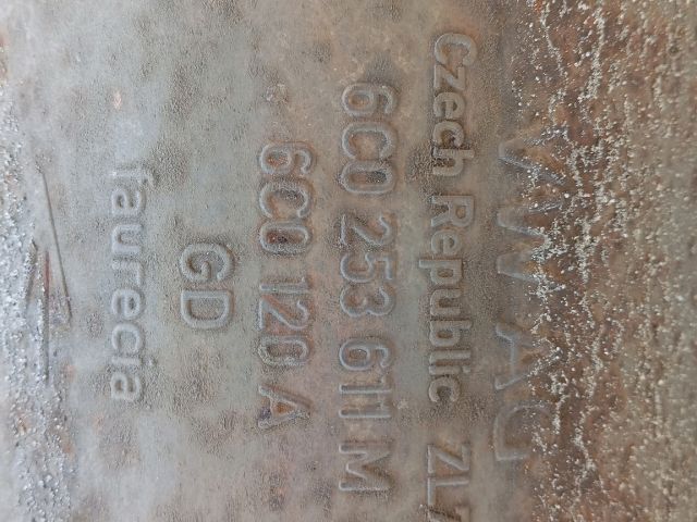 bontott SKODA FABIA III Hátsó Kipufogó Dob