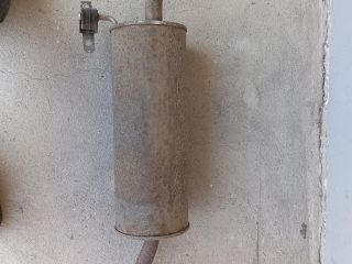 bontott SKODA FABIA III Hátsó Kipufogó Dob