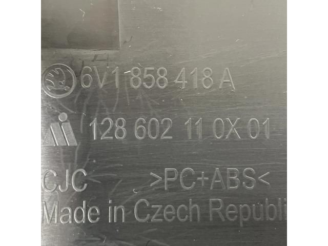 bontott SKODA FABIA III Felső Műszerfal Burkolat